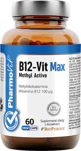 Vitamine B12 60 gélules 174 g - PHARMOVIT